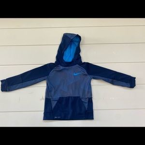 Nike Boys Hoodie - Blue - size 6